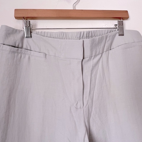 Travelers Collection Chico's Welt Pocket Long Pant Fairfax Gray Comfort Classic - Picture 3 of 12